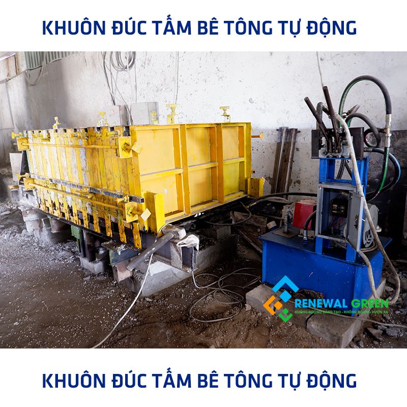 khuôn đúc tấm bê tông nhẹ