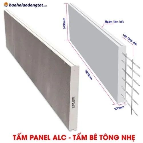 Tấm bê tông nhẹ ALC là gì? Nhà cung cấp tấm bê tông nhẹ ALC